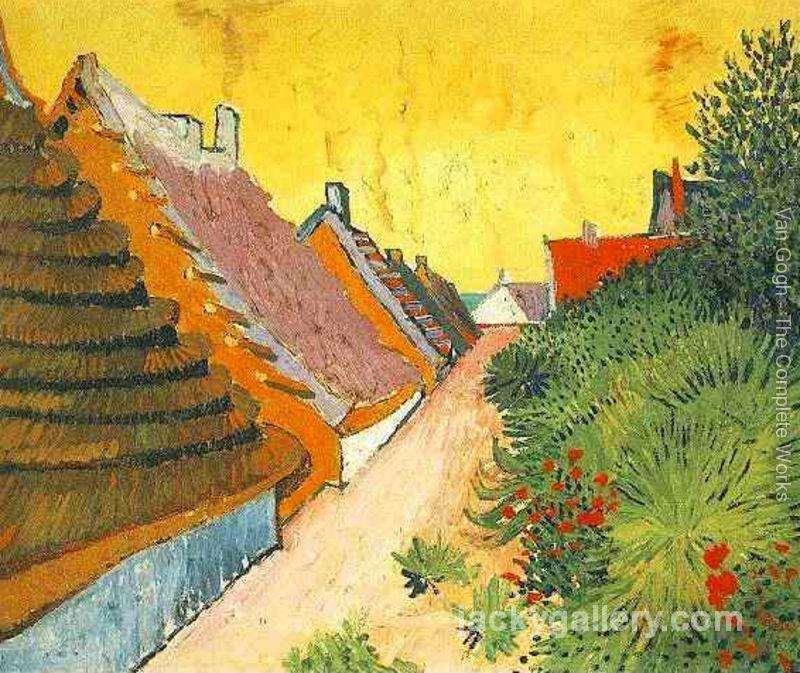 Rue de Saintes-Maries, Van Gogh painting